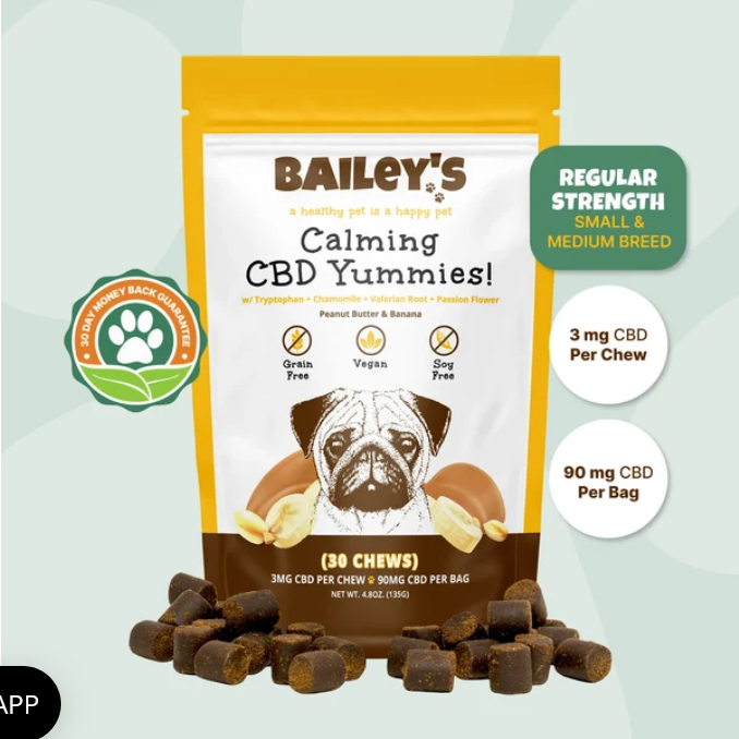 BAILEY'S CBD DOG TREATS