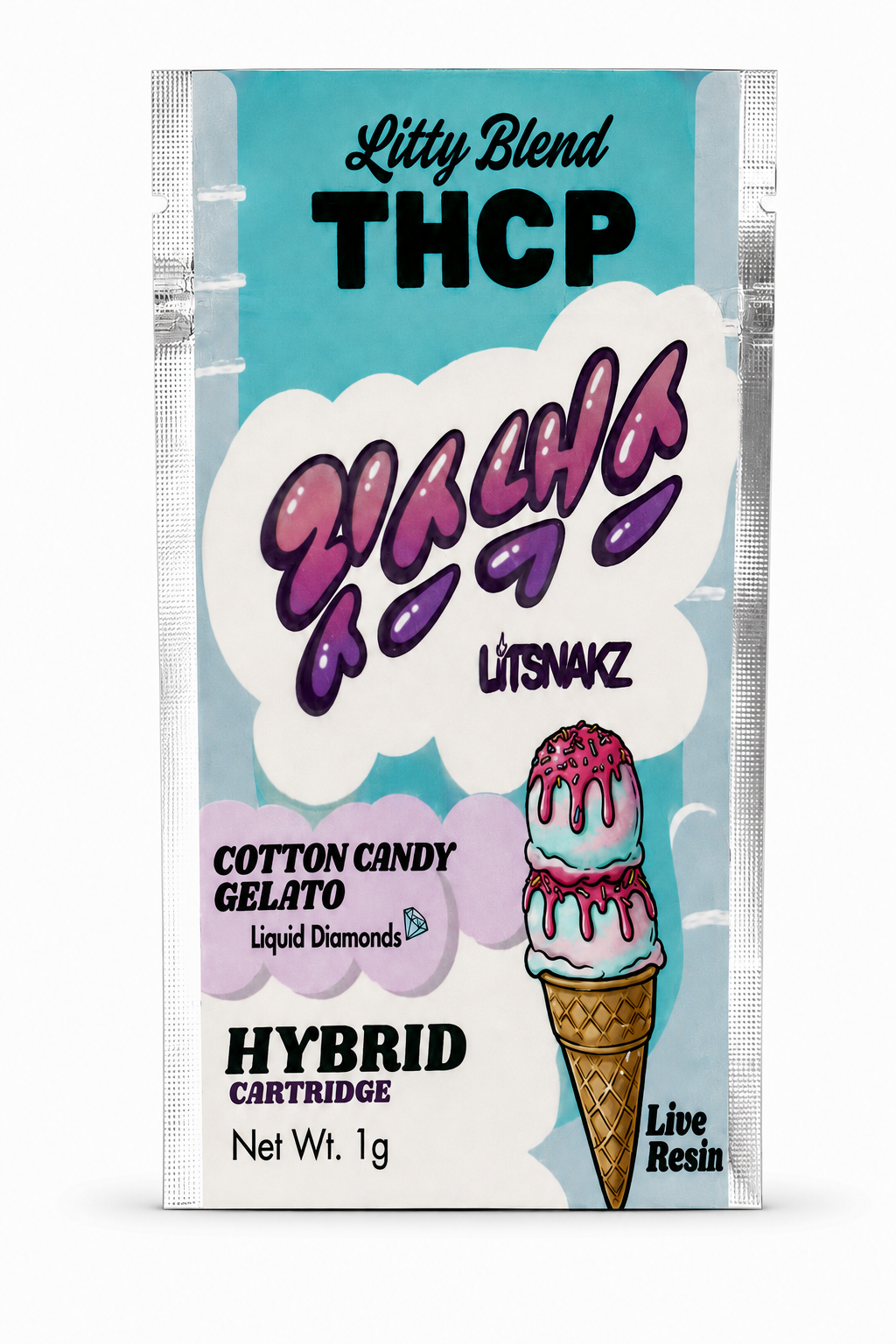 THCp Live Resin Cartridges — 1g