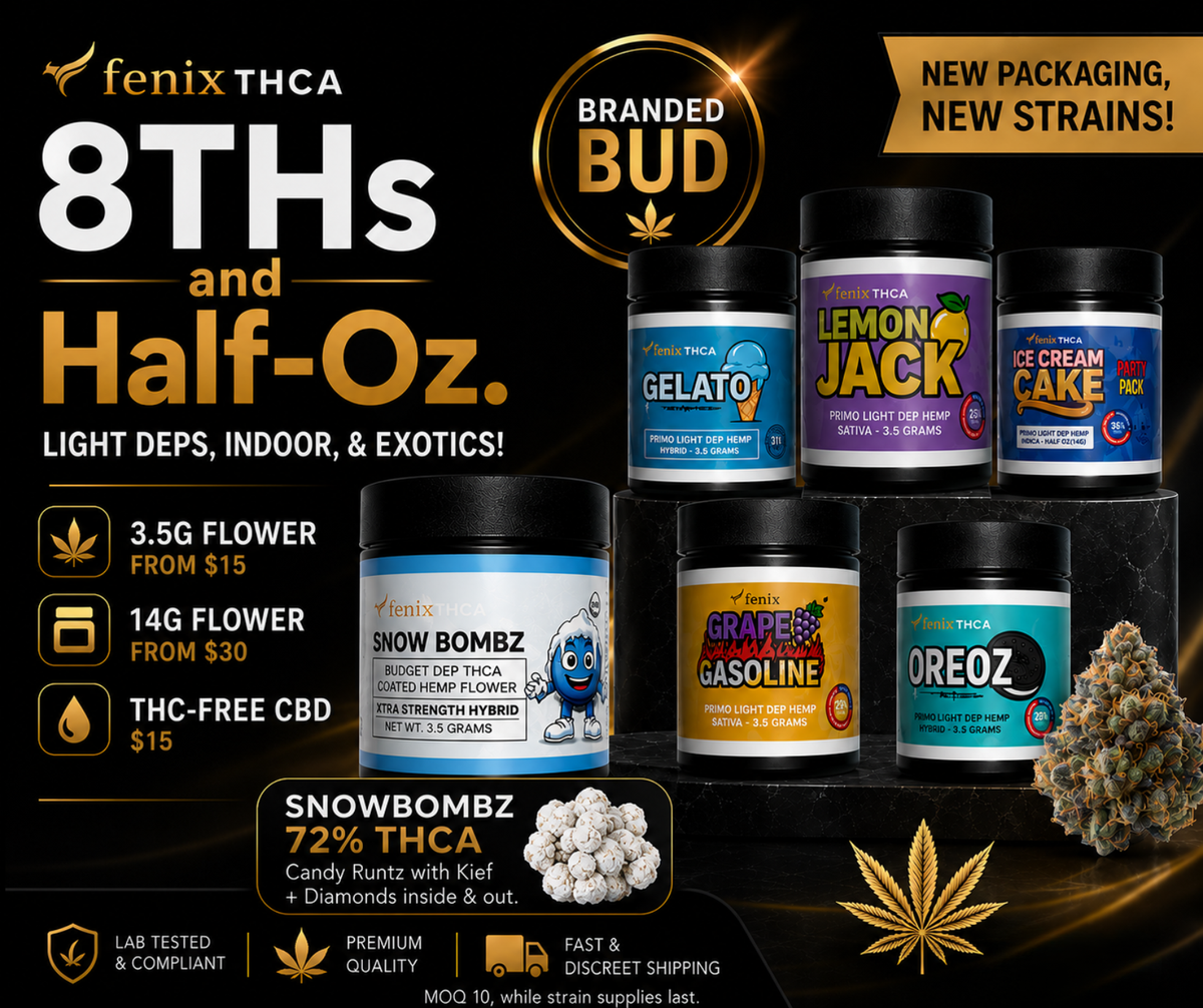 Packaged & Branded THCA Flower