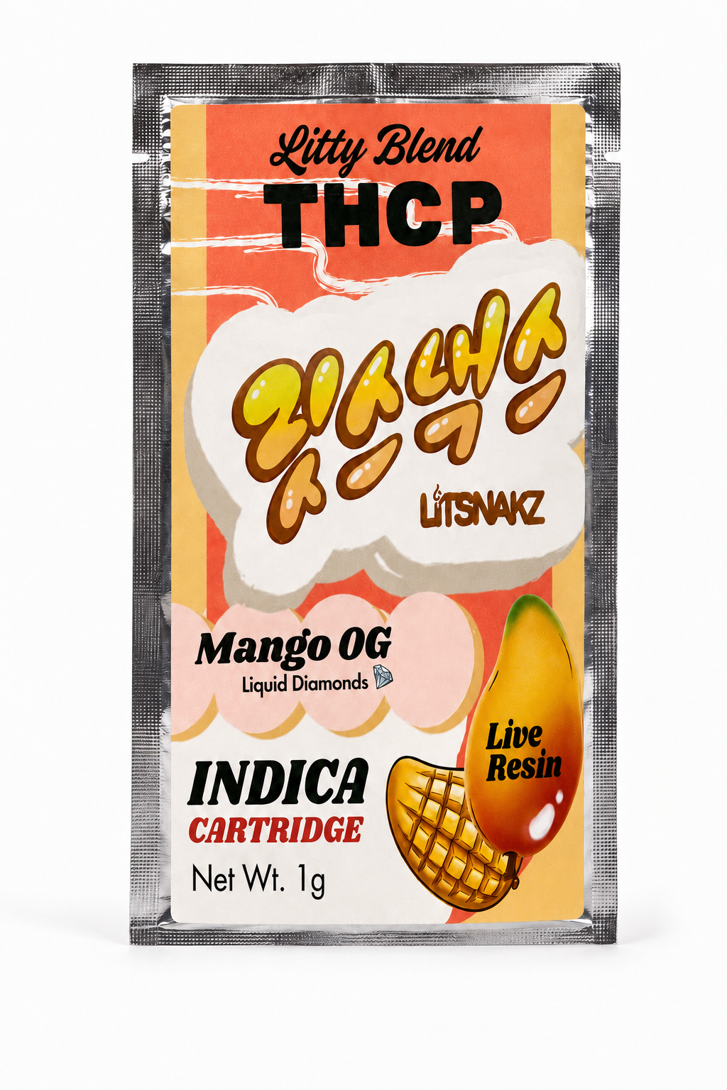 THCp Live Resin Cartridges — 1g