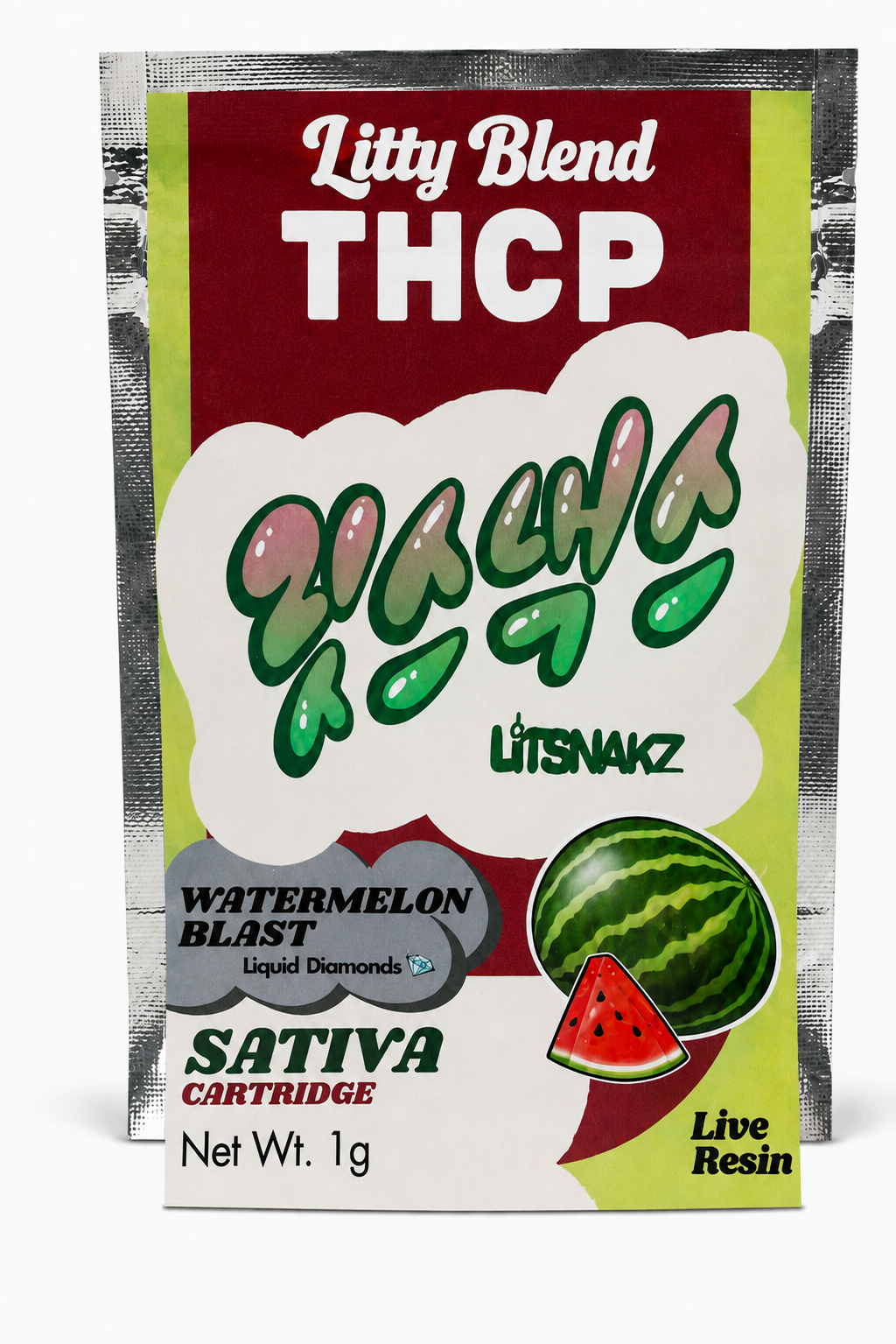 THCp Live Resin Cartridges — 1g